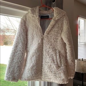 Sherpa Coat White